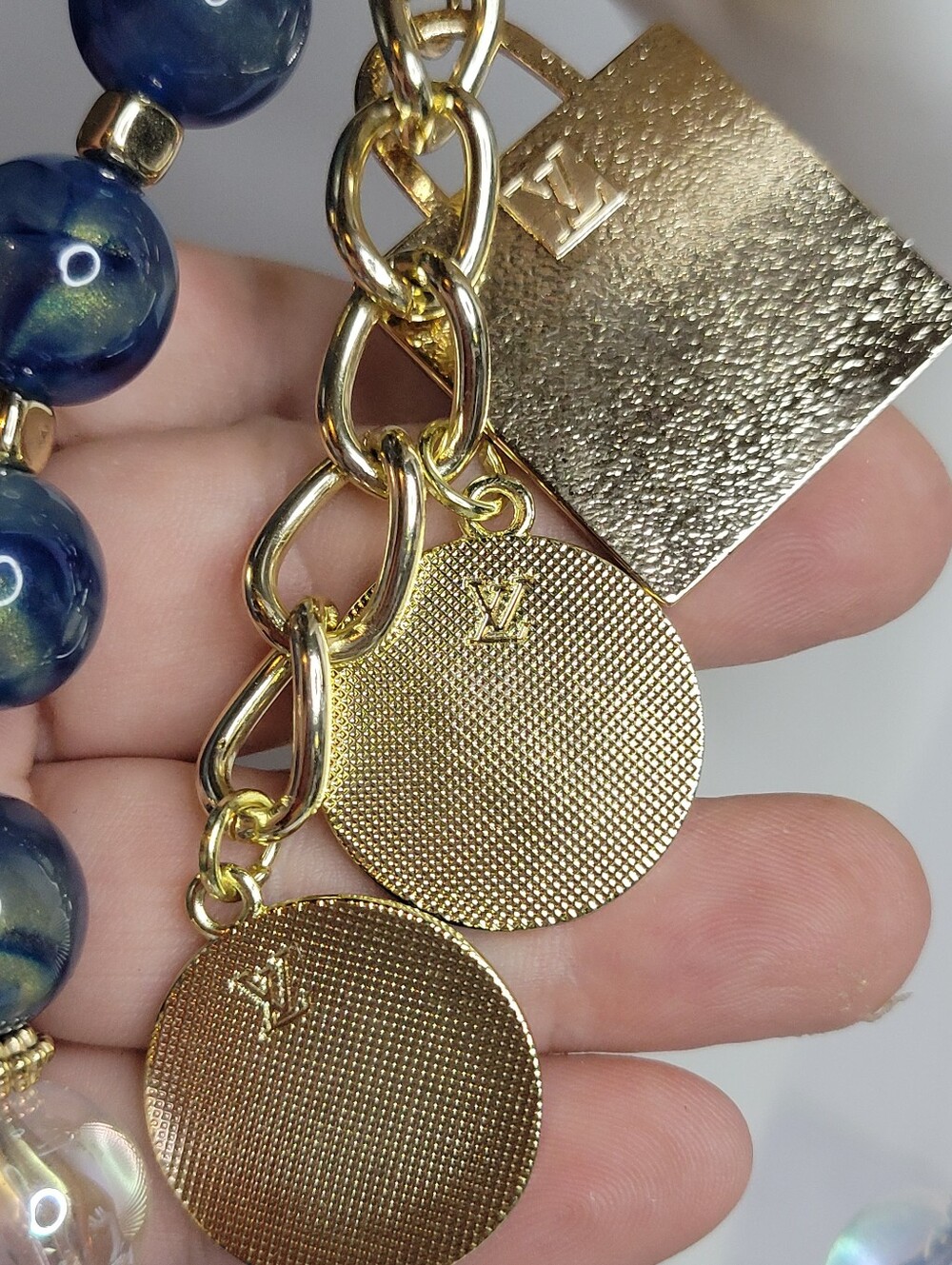 Bag Charm/keychain/phone Strap Louis Vuitton Trunks&bags Large Charms 12" - Picture 6 of 7